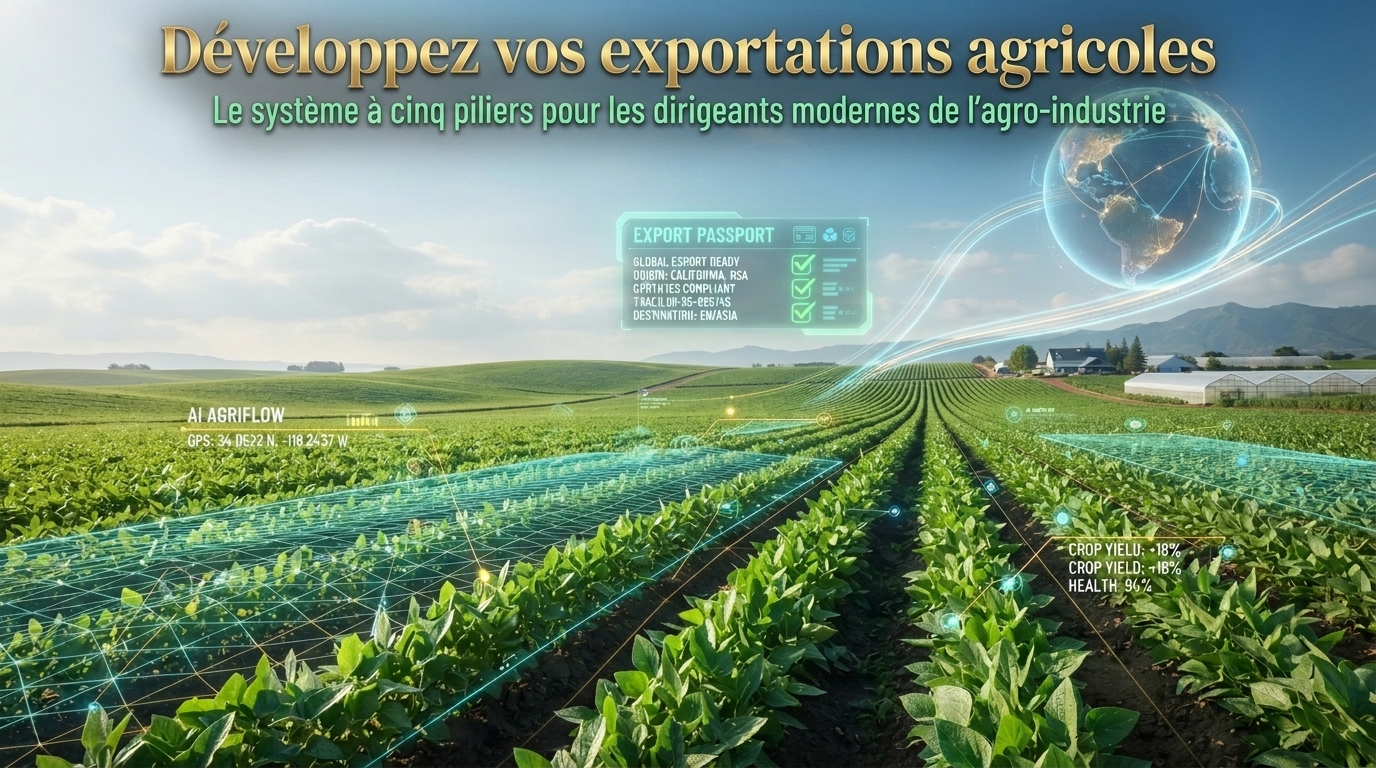 5 piliers  pour optimiser vos exportations agricoles