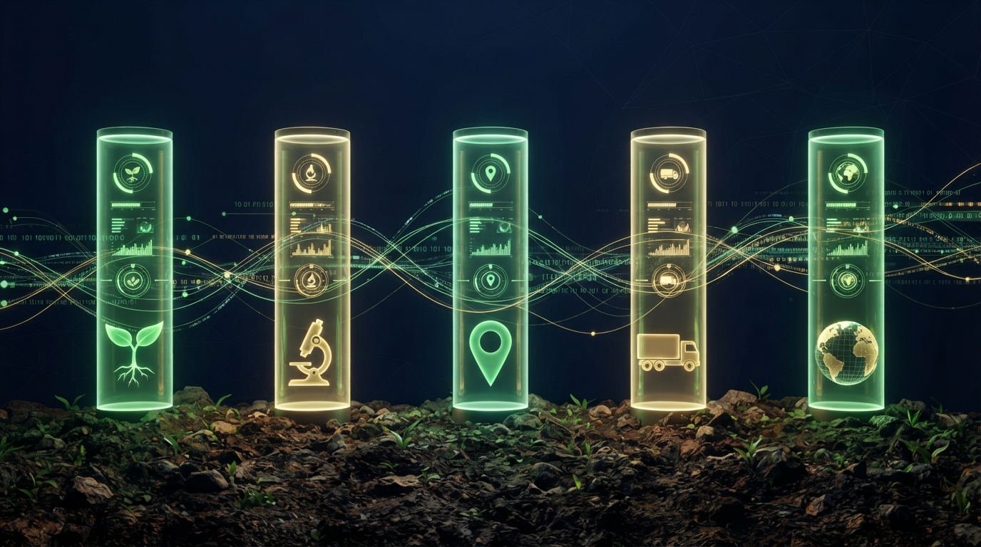 Five Pillars of AgriAI (AI-generated image)