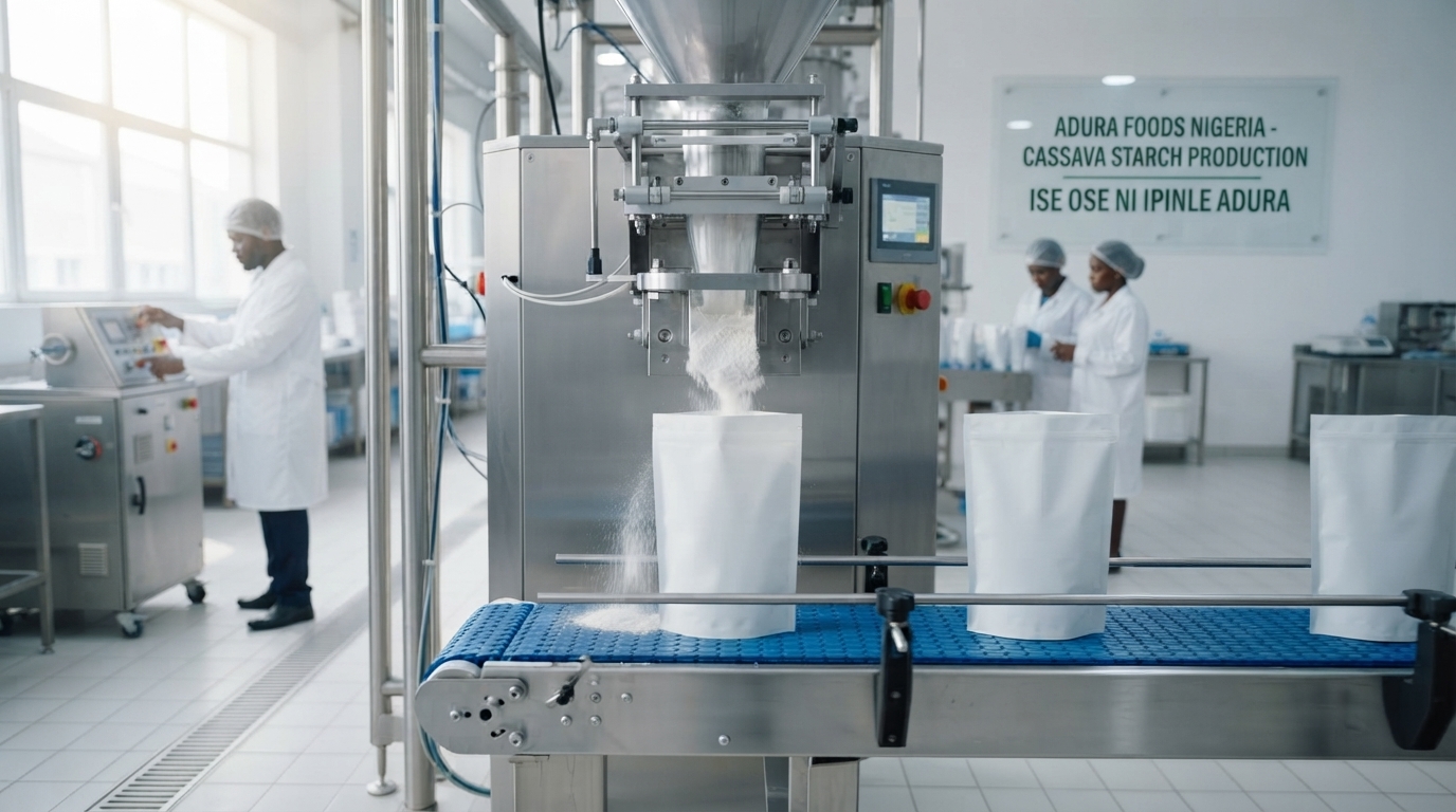 Food-Grade Cassava Starch (AI-generated image)