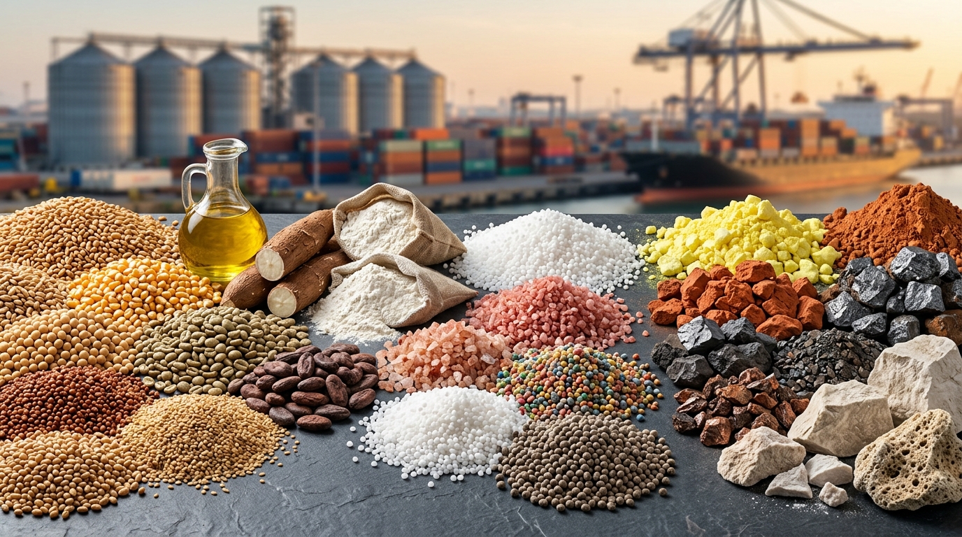 Adalidda marketing export agroalimentaire, engrais, minerais